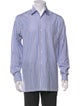 Ralph Lauren Purple Label Striped Long Sleeve Dress Shirt