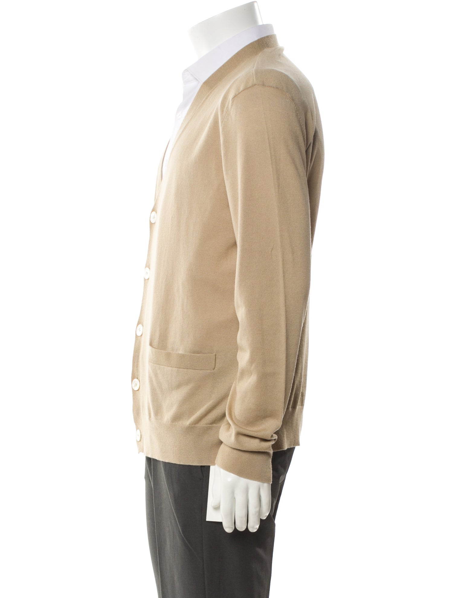 Ralph Lauren Purple Label Cashmere V-Neck Cardigan w/ Tags