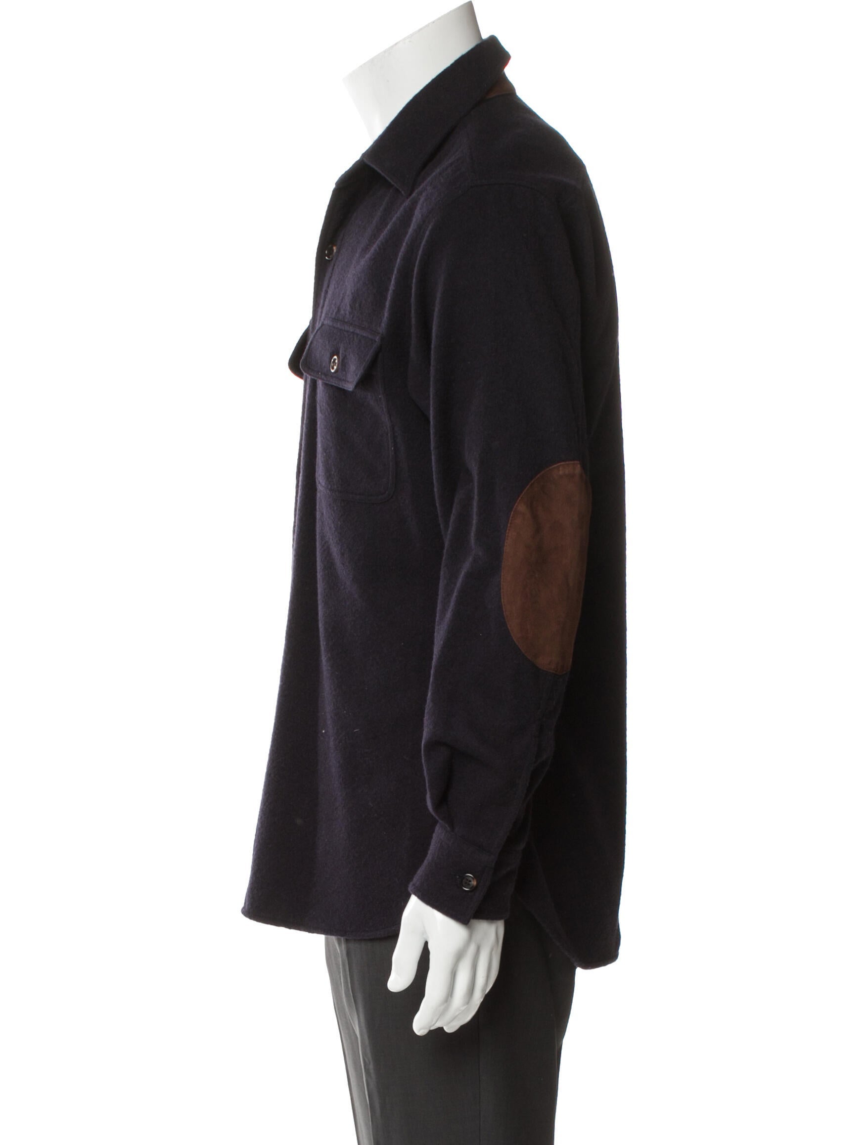 Ralph Lauren Purple Label Cashmere Trucker Jacket