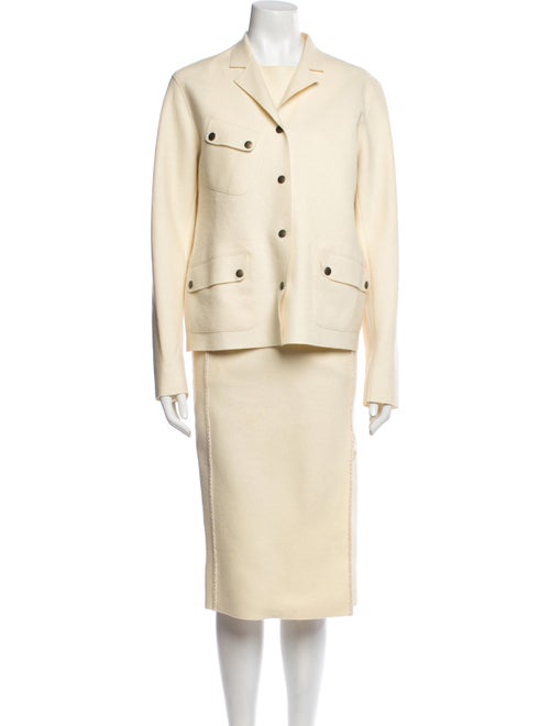 Ralph Lauren Purple Label Wool Dress Set