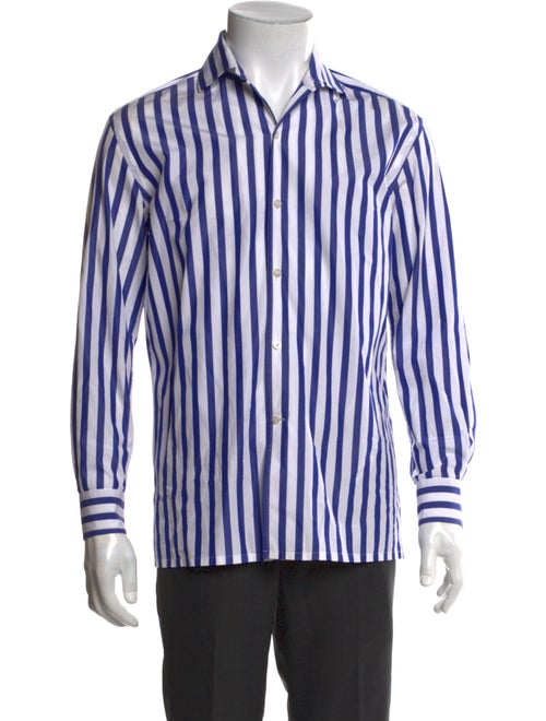 Ralph Lauren Purple Label Striped Long Sleeve Shirt
