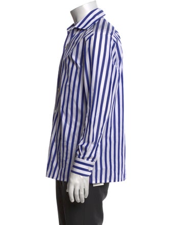 Ralph Lauren Purple Label Striped Long Sleeve Shirt