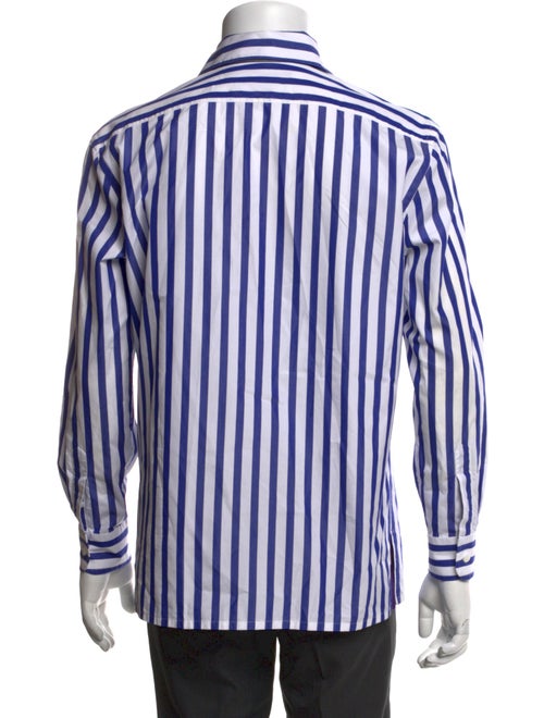 Ralph Lauren Purple Label Striped Long Sleeve Shirt