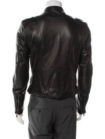 Ralph Lauren Purple Label Deer Moto Jacket