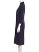 Ralph Lauren Purple Label Wool Midi Length Dress