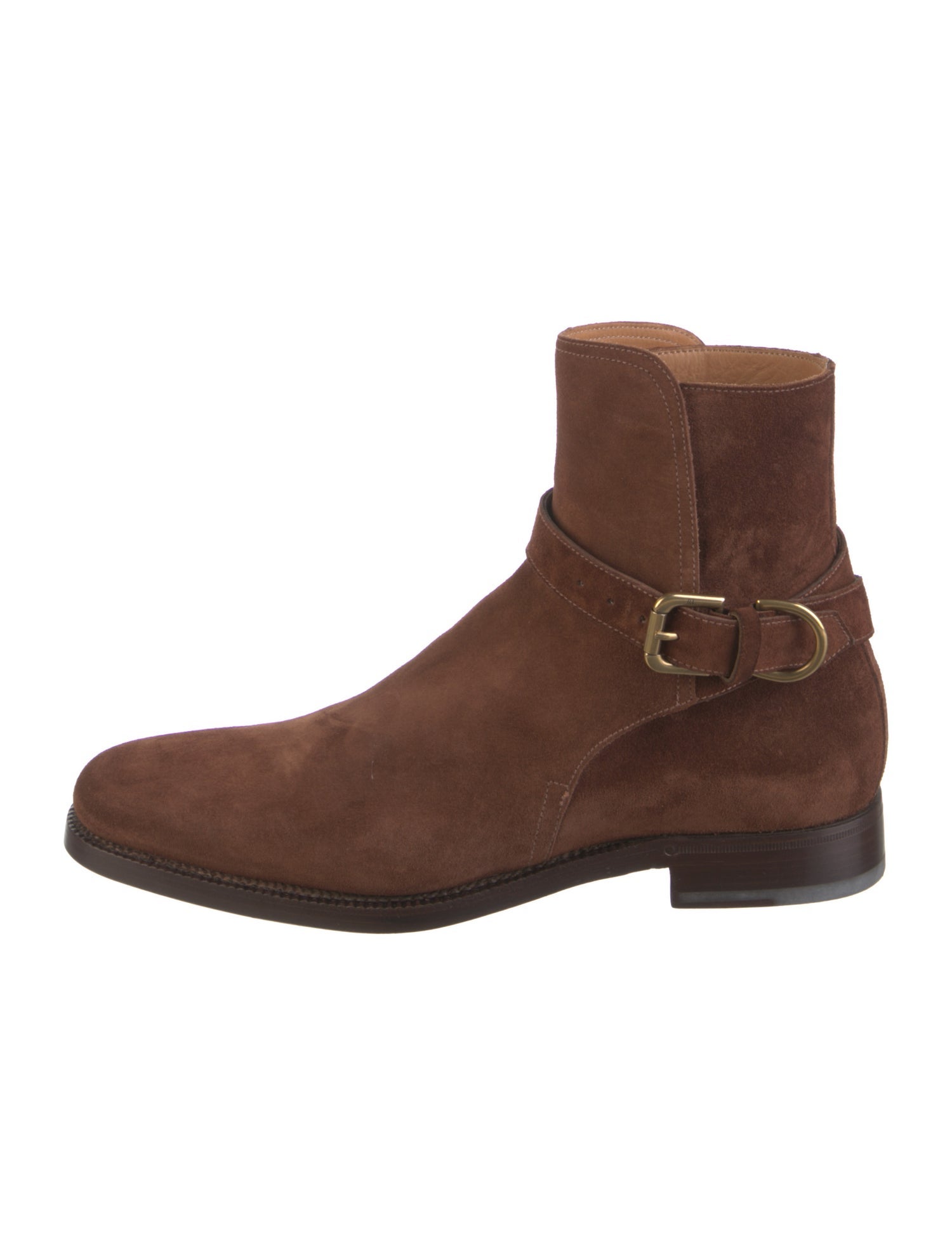Ralph Lauren Purple Label Suede Boots