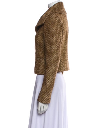 Ralph Lauren Purple Label Wool Tweed Pattern Blazer