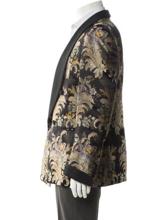 Ralph Lauren Purple Label Silk Printed Tuxedo