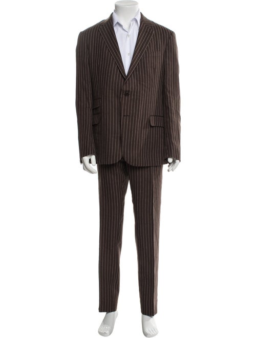 Ralph Lauren Purple Label Striped Two-Piece Suit