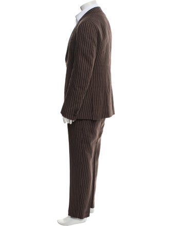 Ralph Lauren Purple Label Striped Two-Piece Suit