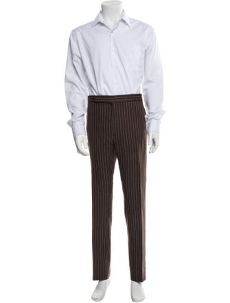 Ralph Lauren Purple Label Striped Two-Piece Suit