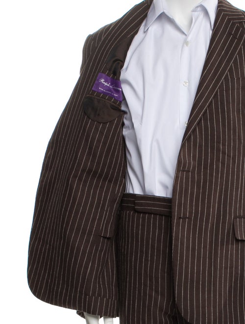 Ralph Lauren Purple Label Striped Two-Piece Suit