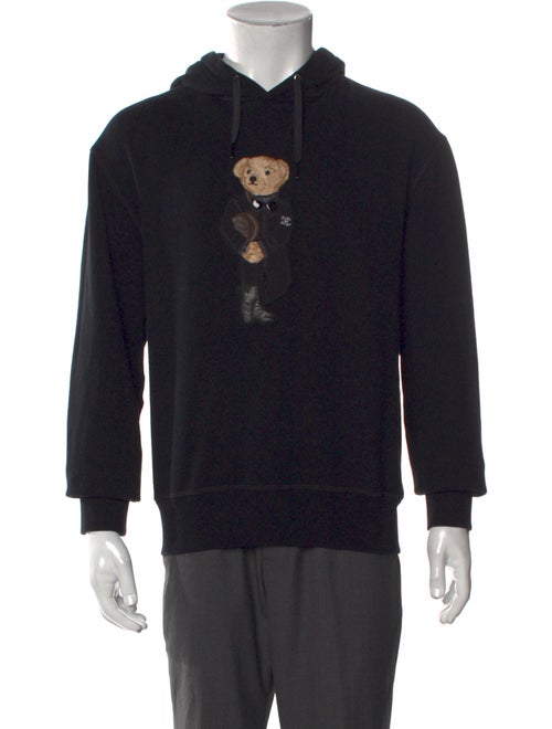 Ralph Lauren Purple Label Graphic Print Crew Neck Hoodie