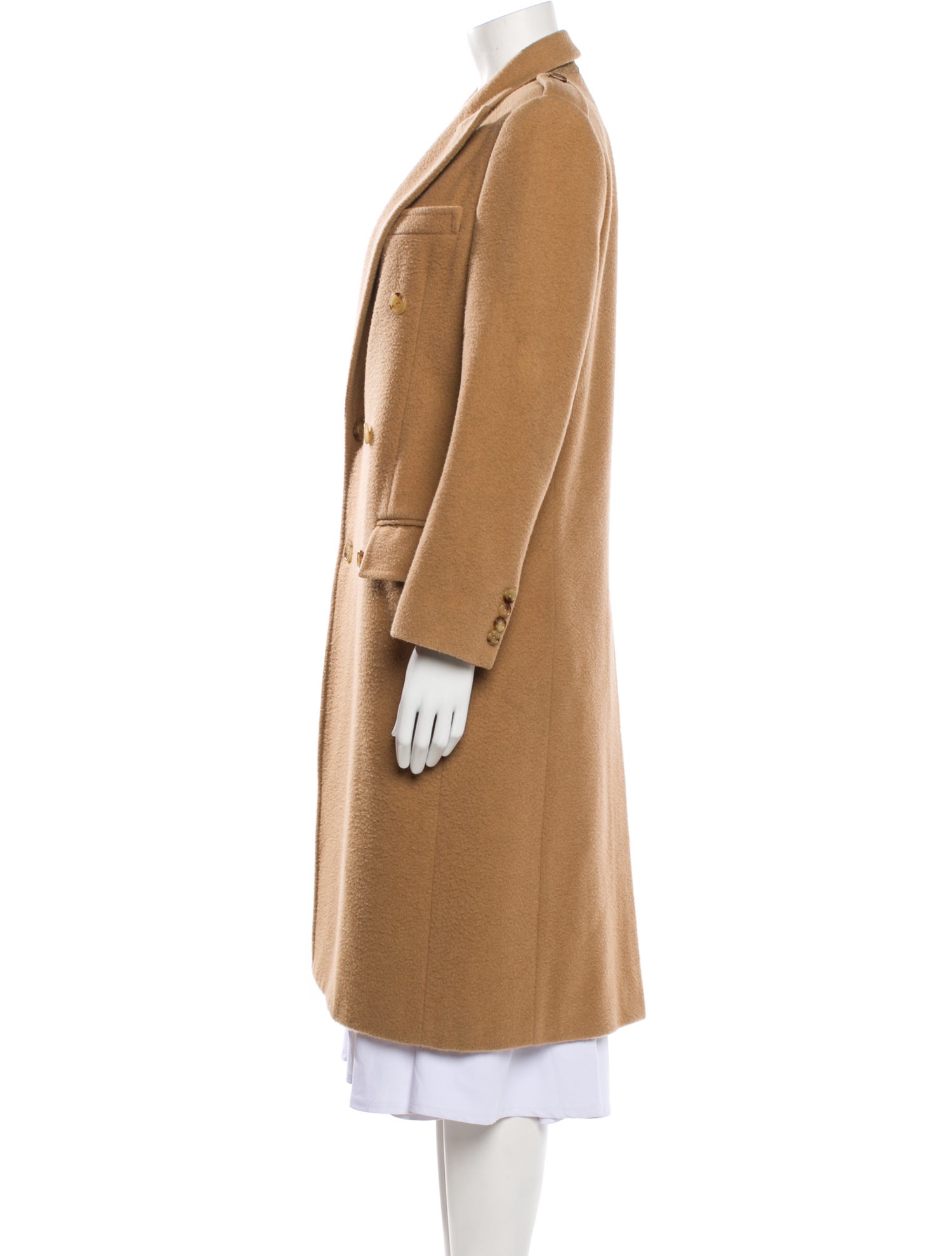 Ralph Lauren Collection Camel Hair Peacoat