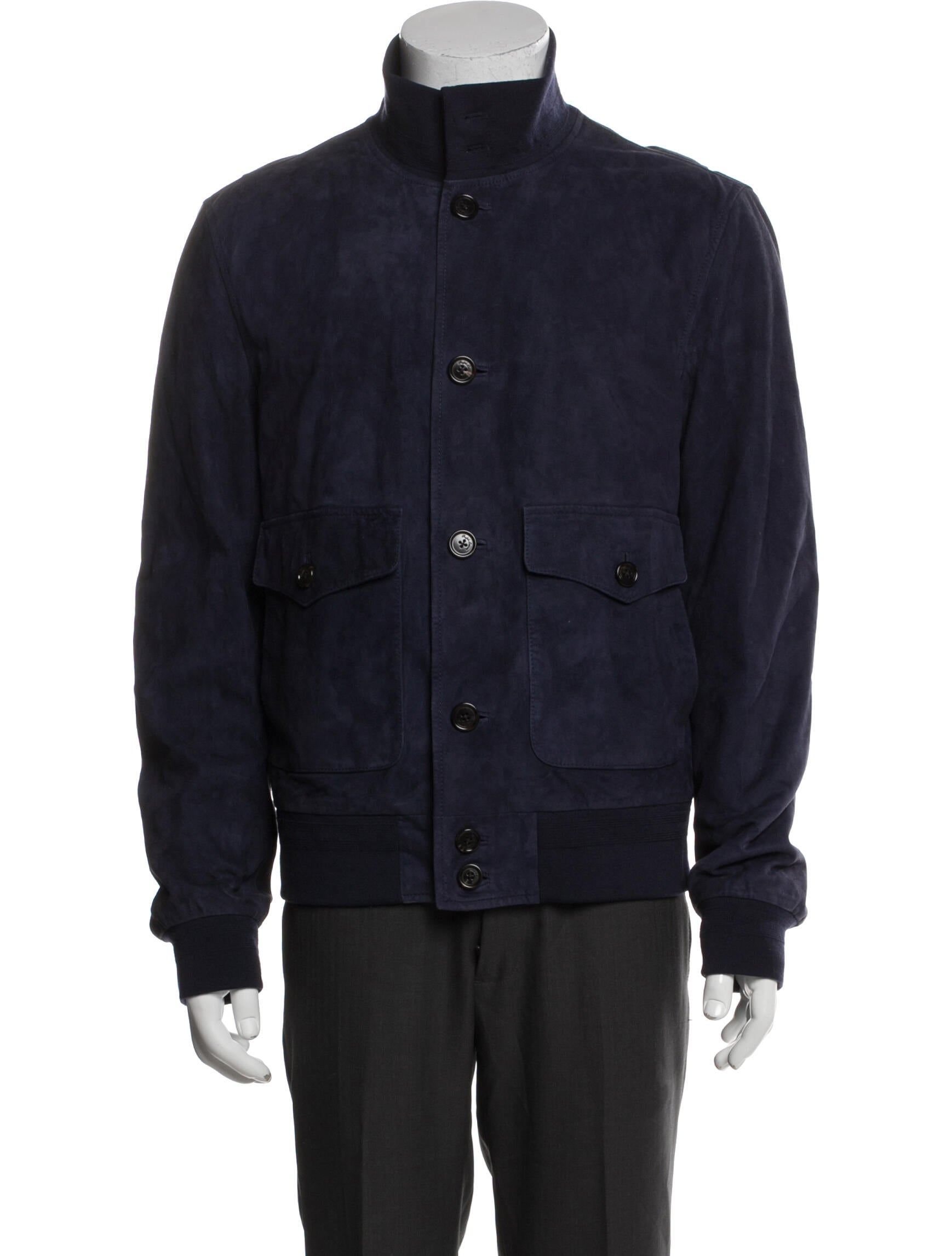 Ralph Lauren Purple Label Lambskin Utility Jacket