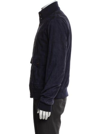 Ralph Lauren Purple Label Lambskin Utility Jacket