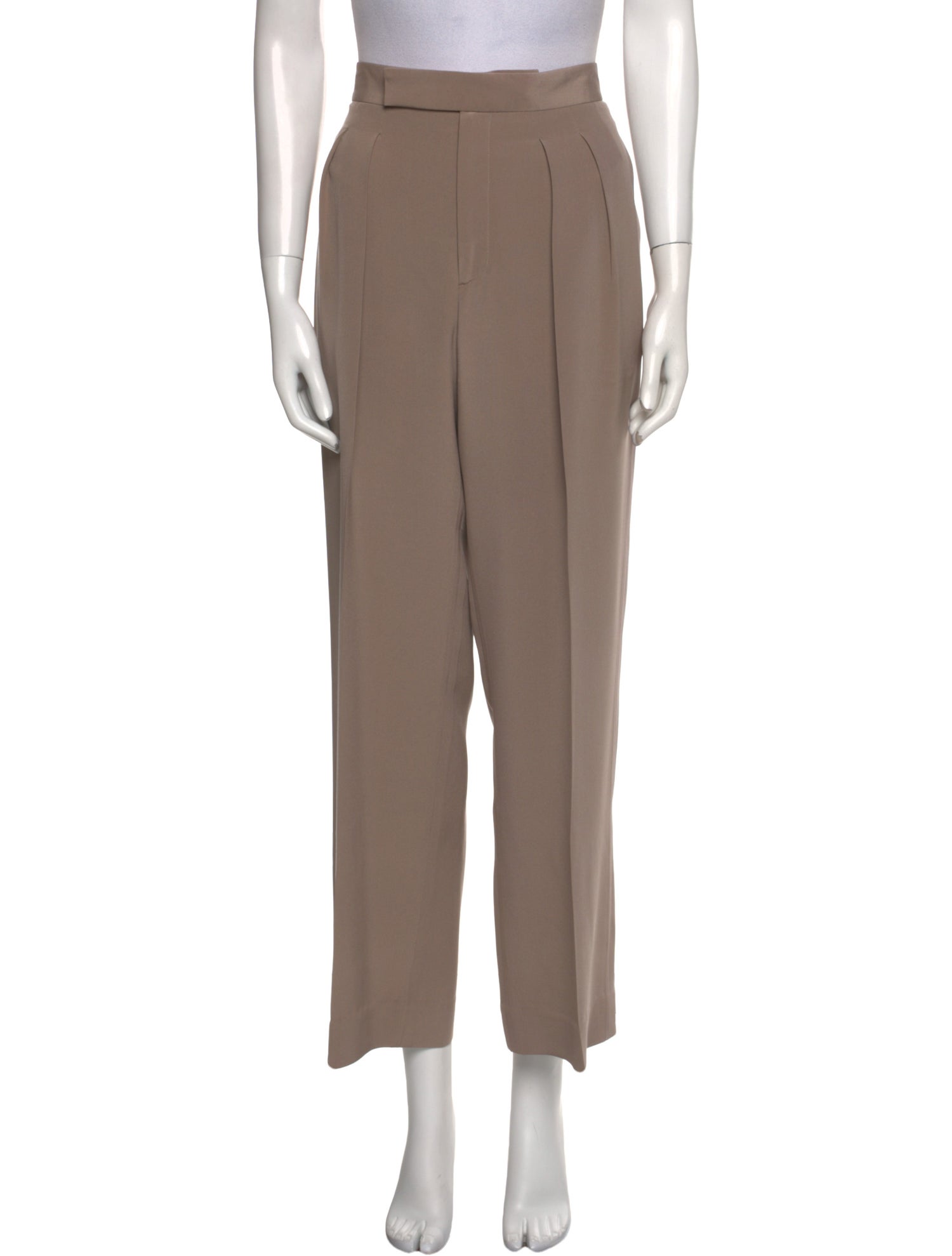 Ralph Lauren Purple Label Silk Wide Leg Pants