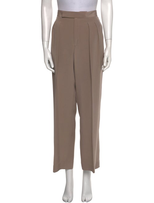 Ralph Lauren Purple Label Silk Wide Leg Pants