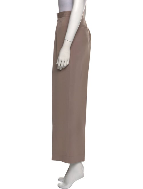 Ralph Lauren Purple Label Silk Wide Leg Pants