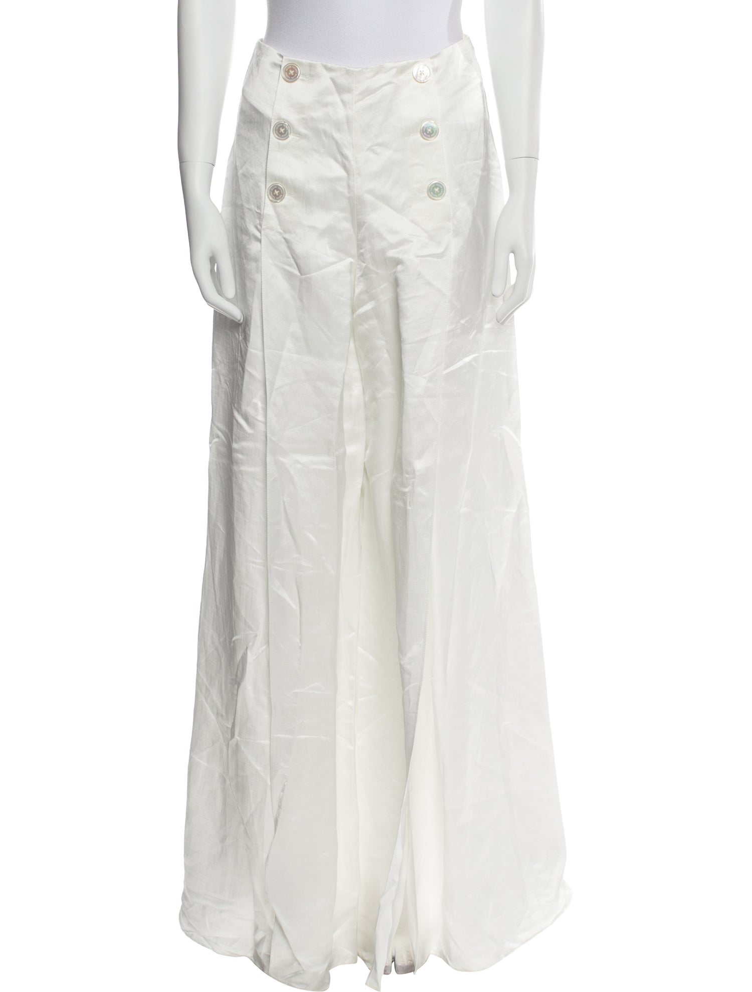 Ralph Lauren Purple Label Linen Wide Leg Pants w/ Tags