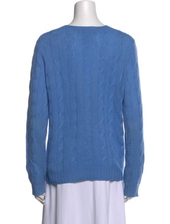 Ralph Lauren Purple Label Cashmere Scoop Neck Sweater