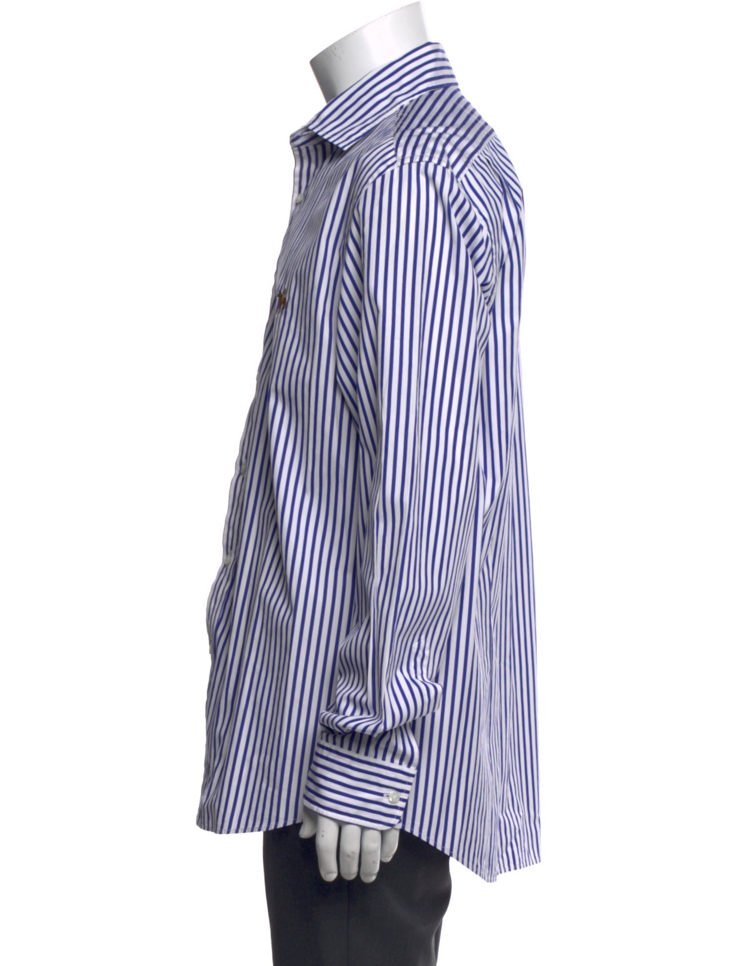 Ralph Lauren Purple Label Striped Long Sleeve Shirt