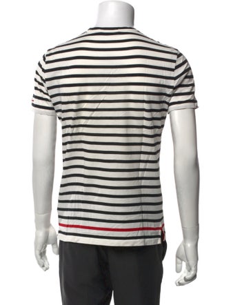 Ralph Lauren Purple Label Striped Crew Neck T-Shirt