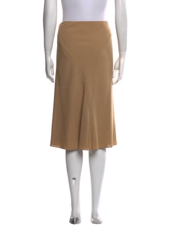 Ralph Lauren Purple Label Wool Knee-Length Skirt