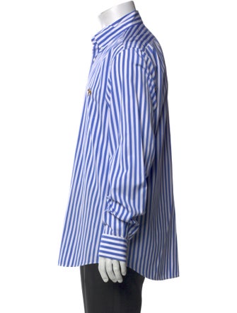 Ralph Lauren Purple Label Striped Long Sleeve Shirt