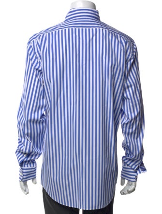 Ralph Lauren Purple Label Striped Long Sleeve Shirt