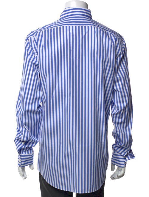 Ralph Lauren Purple Label Striped Long Sleeve Shirt
