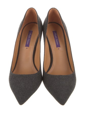 Ralph Lauren Purple Label Wool Pumps