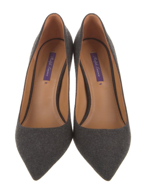 Ralph Lauren Purple Label Wool Pumps