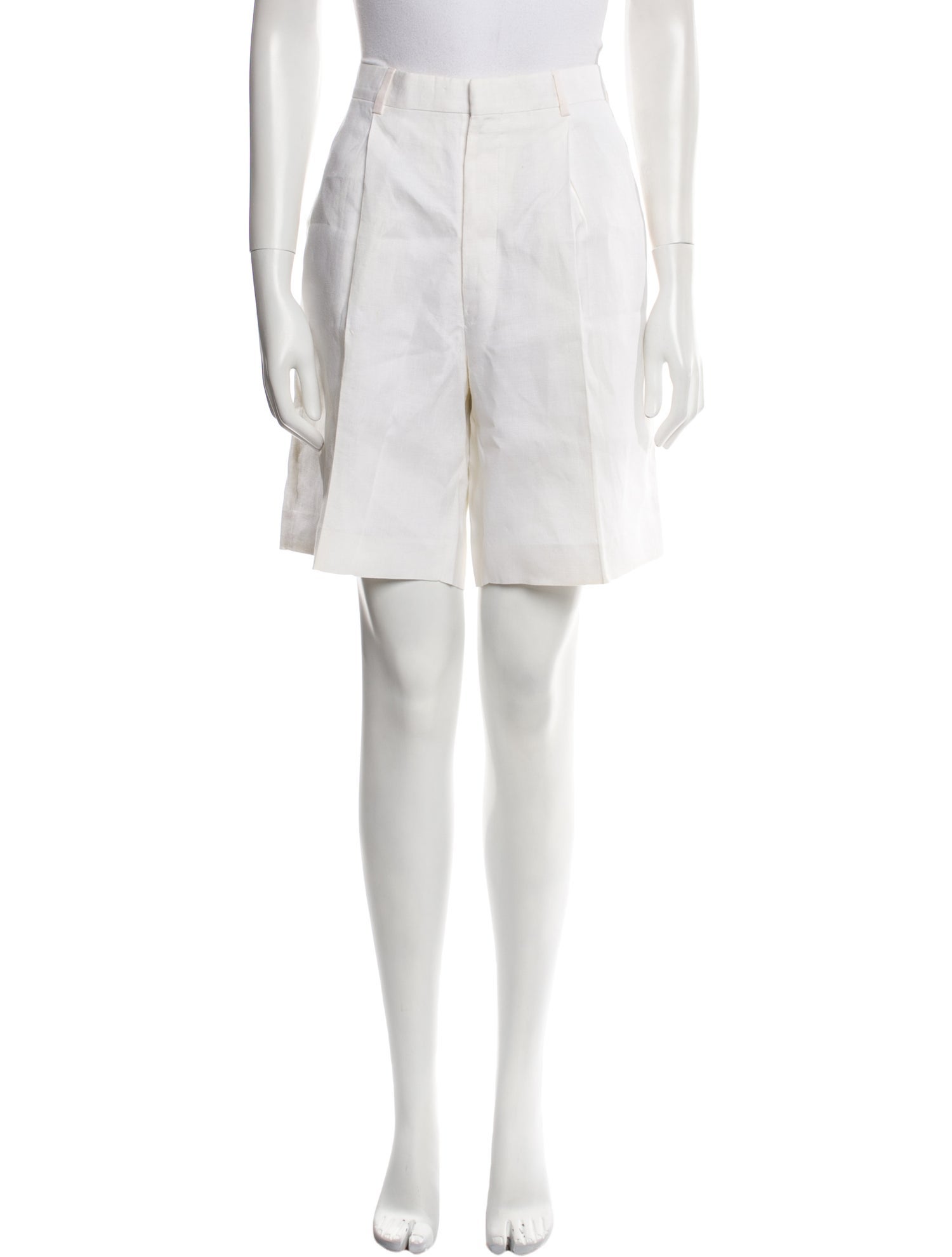 Ralph Lauren Collection Linen Knee-Length Shorts