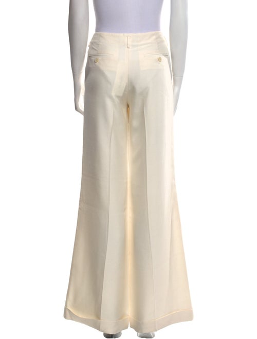 Ralph Lauren Purple Label Silk Wide Leg Pants