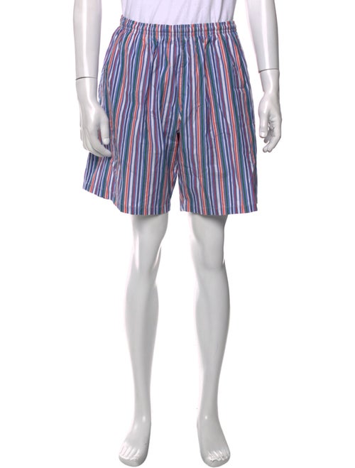 Ralph Lauren Purple Label Striped Flat Front Shorts