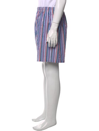 Ralph Lauren Purple Label Striped Flat Front Shorts