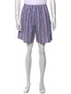 Ralph Lauren Purple Label Striped Flat Front Shorts