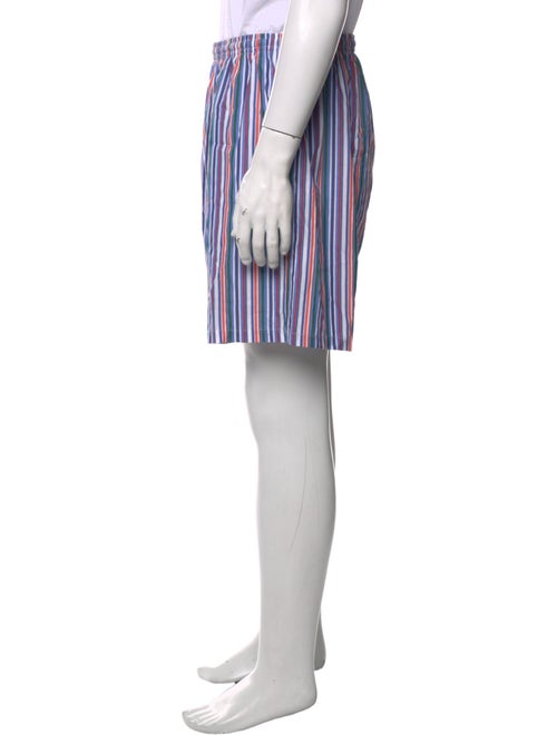 Ralph Lauren Purple Label Striped Flat Front Shorts