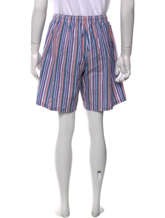 Ralph Lauren Purple Label Striped Flat Front Shorts