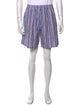 Ralph Lauren Purple Label Striped Flat Front Shorts