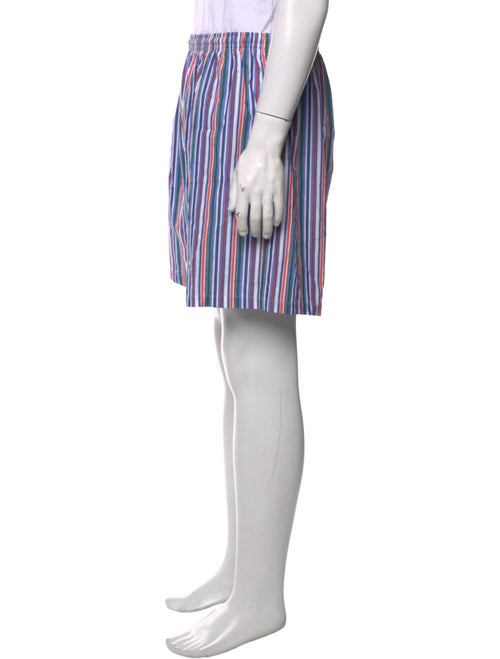 Ralph Lauren Purple Label Striped Flat Front Shorts