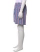 Ralph Lauren Purple Label Striped Flat Front Shorts