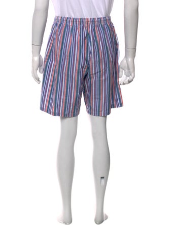 Ralph Lauren Purple Label Striped Flat Front Shorts