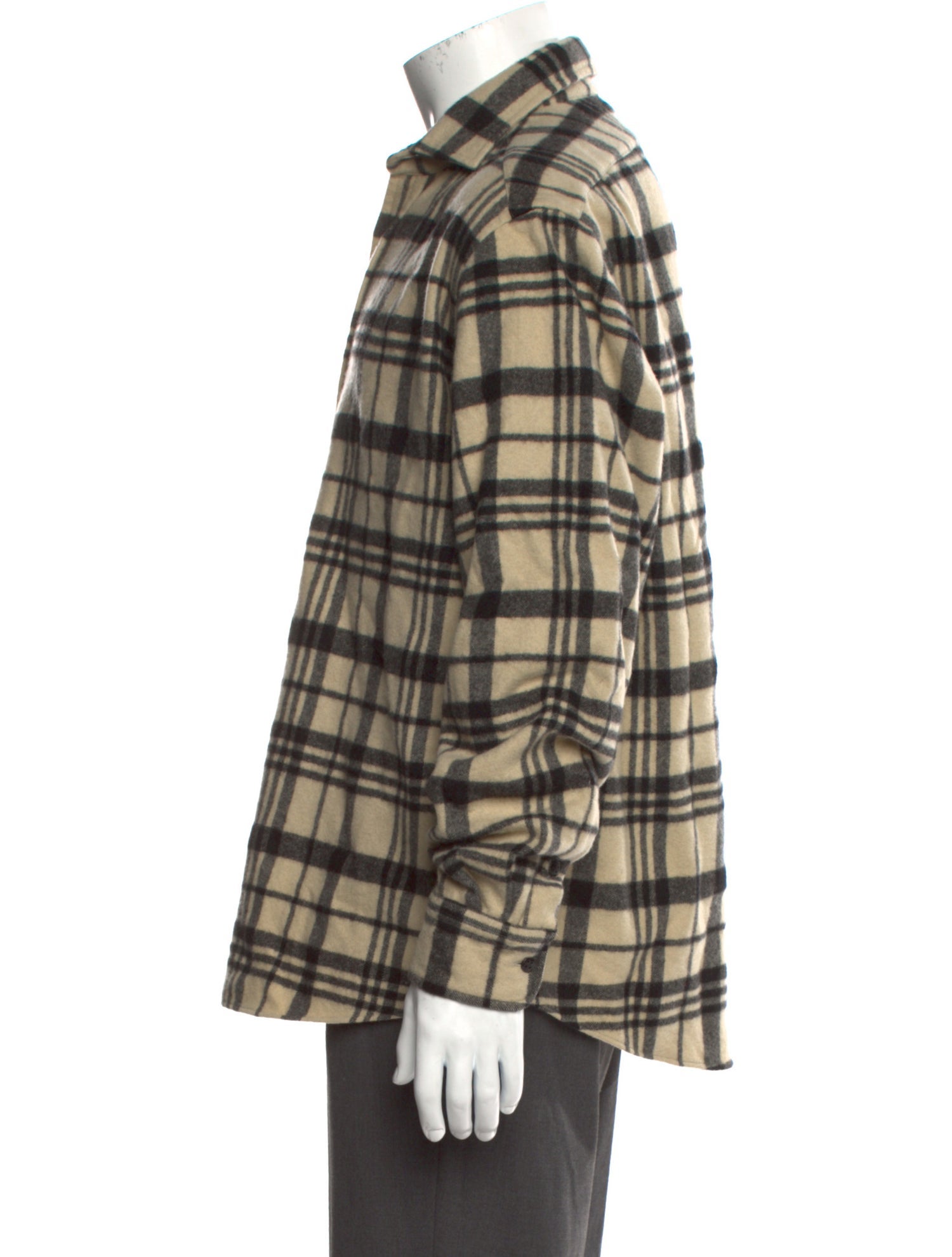 Ralph Lauren Purple Label Cashmere Plaid Print Cardigan