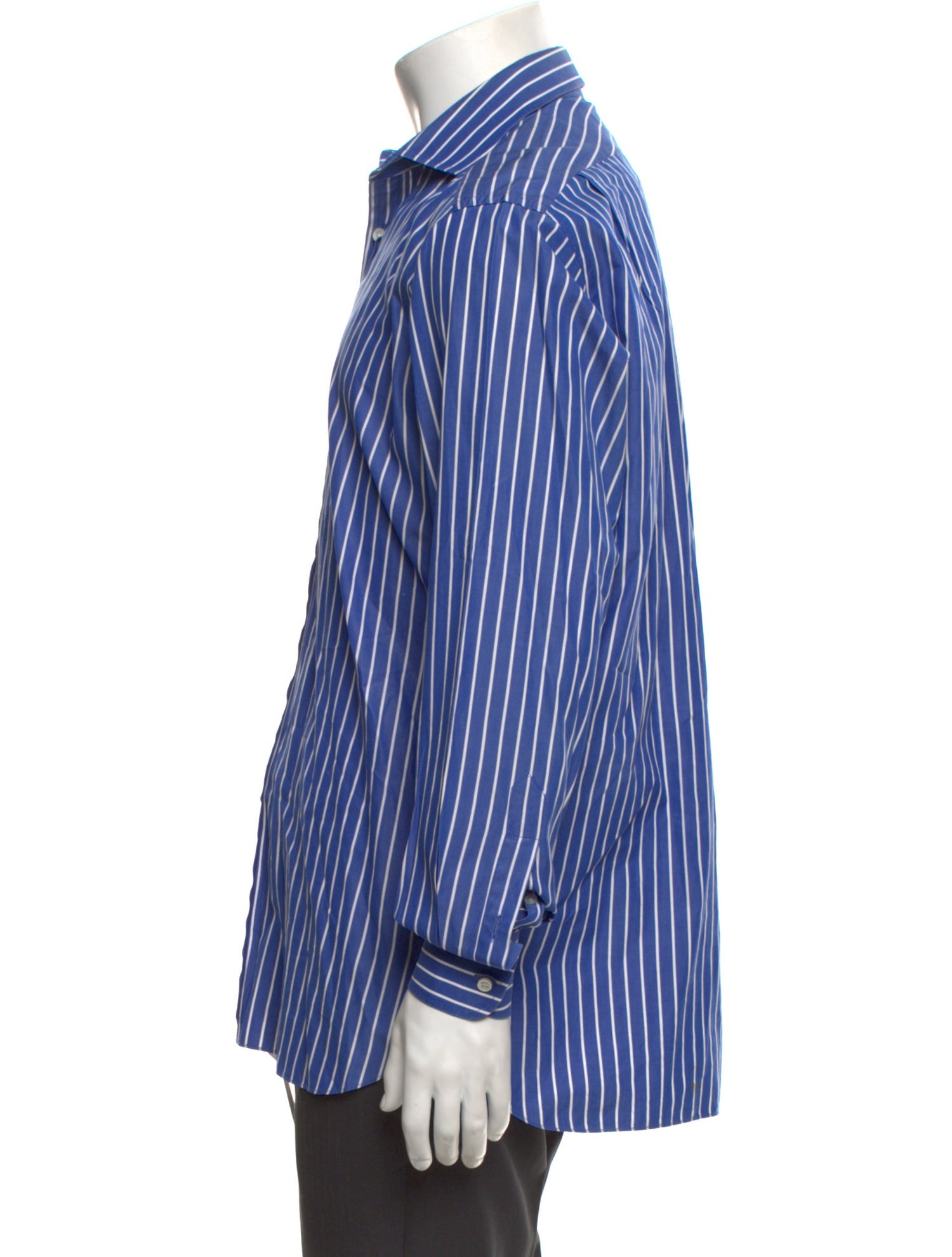 Ralph Lauren Purple Label Striped Long Sleeve Shirt