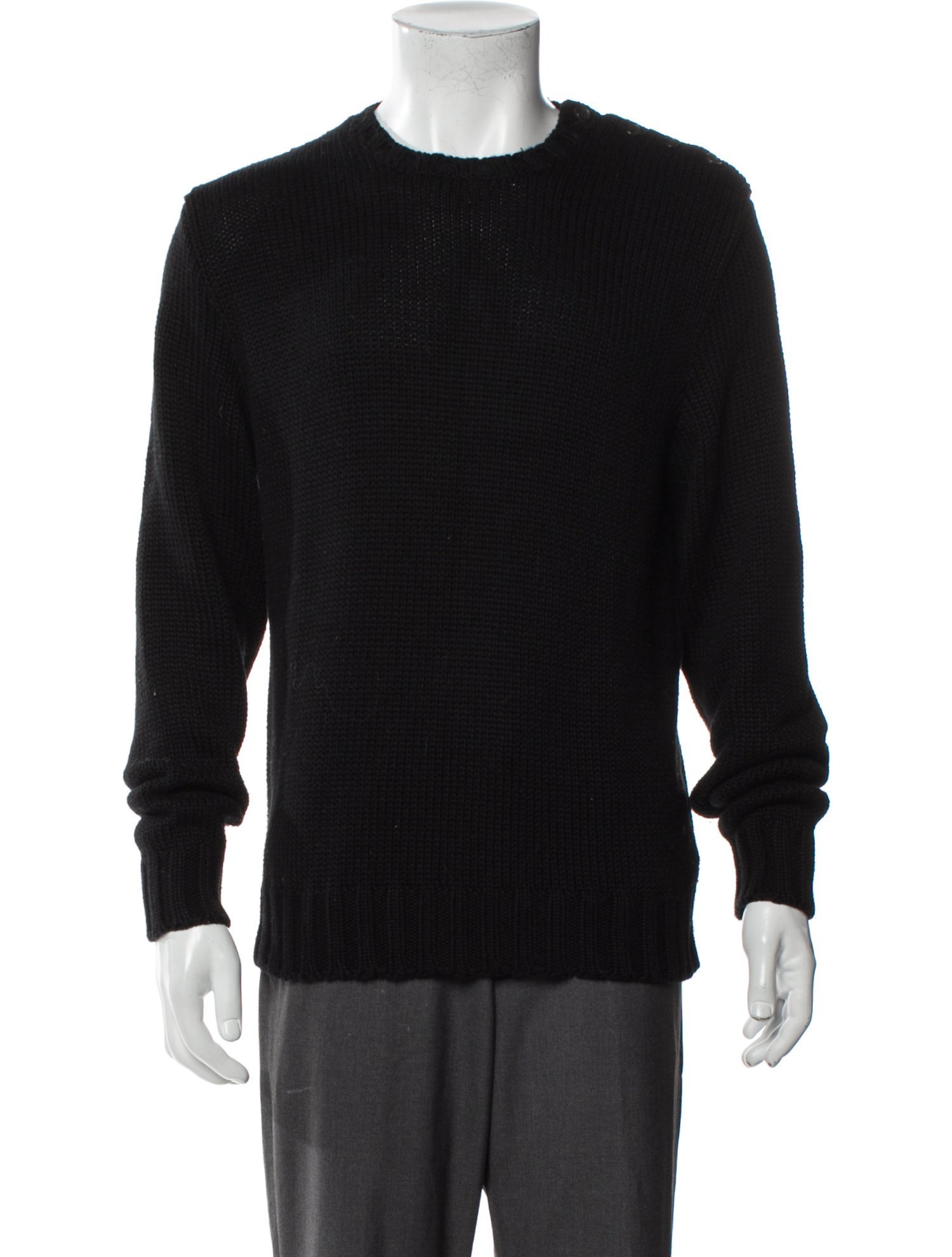 Ralph Lauren Purple Label Crew Neck Long Sleeve Pullover