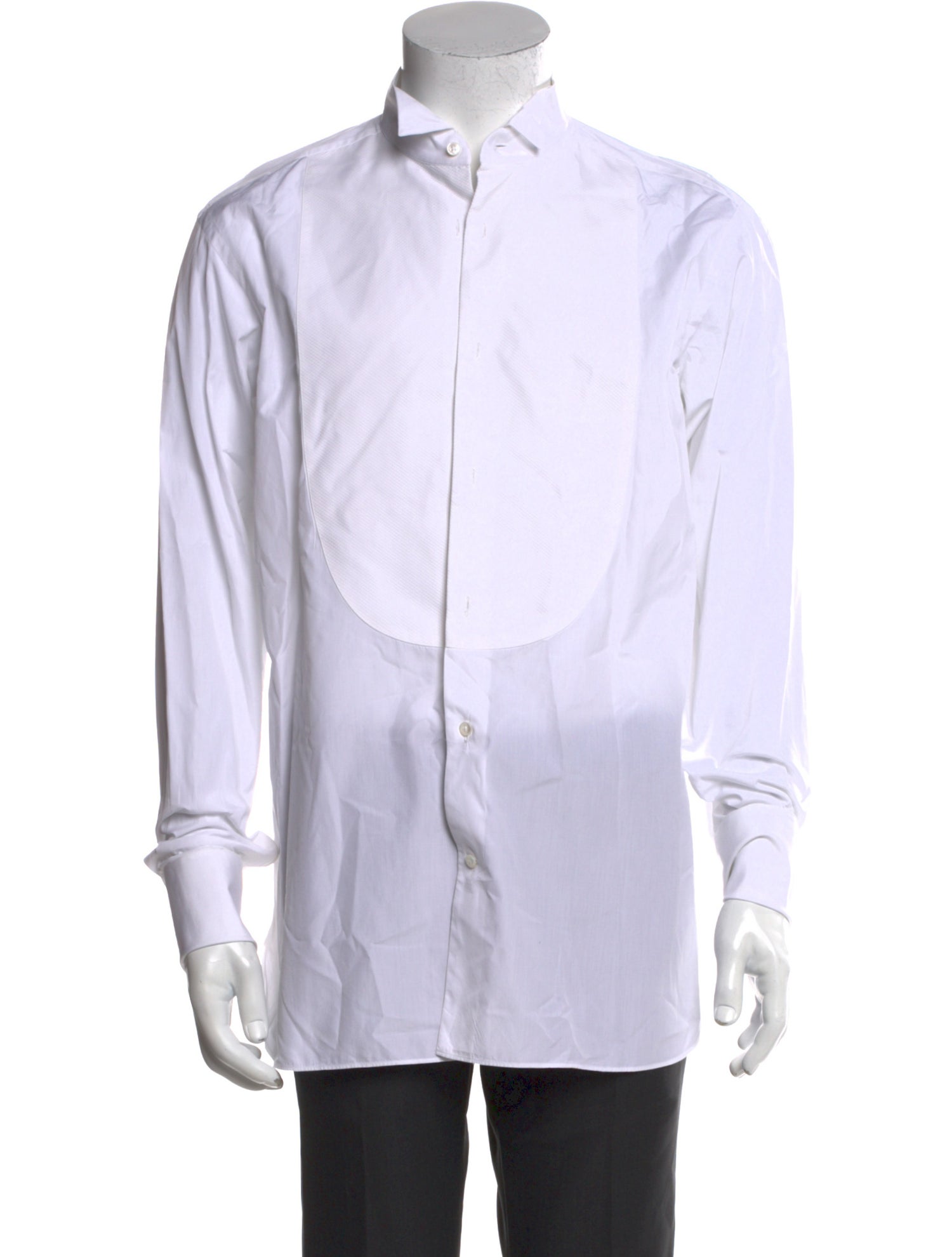 Ralph Lauren Purple Label Long Sleeve Tuxedo Shirt