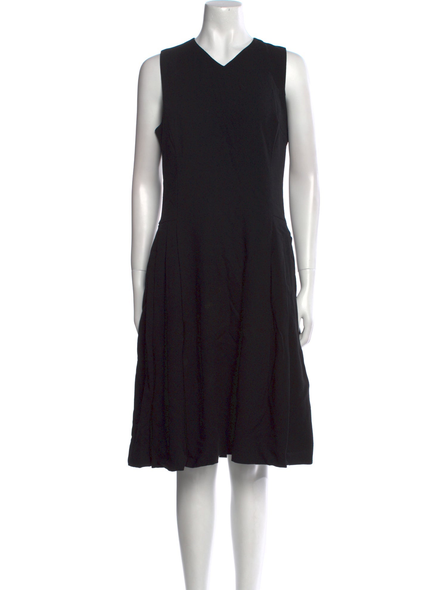 Ralph Lauren Purple Label Wool Knee-Length Dress