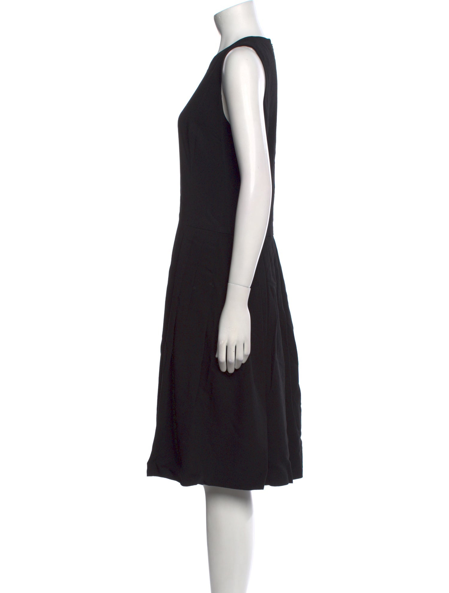 Ralph Lauren Purple Label Wool Knee-Length Dress